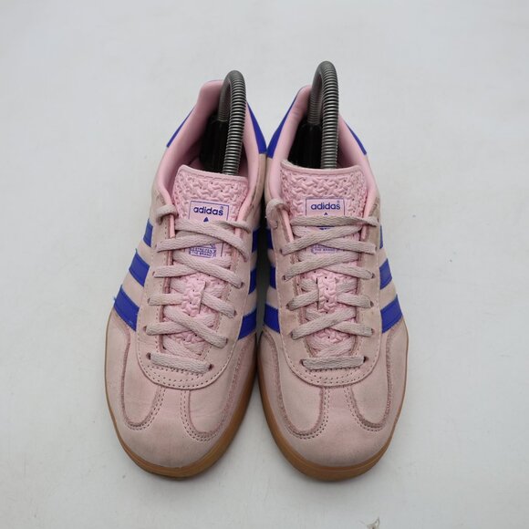 Adidas Gazelle Indoor Clear Pink Lucid Blue Shoe Women's Size 6 Sneakers JI1371 - Picture 2 of 11